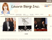 Tablet Screenshot of lauraberginc.com